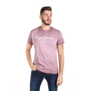 Pepe Jeans pánské fialové tričko West - XXL (499)